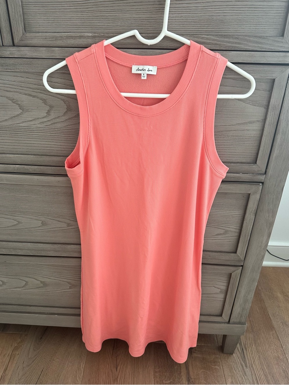 Another Love Coral Tank Dress - Size S